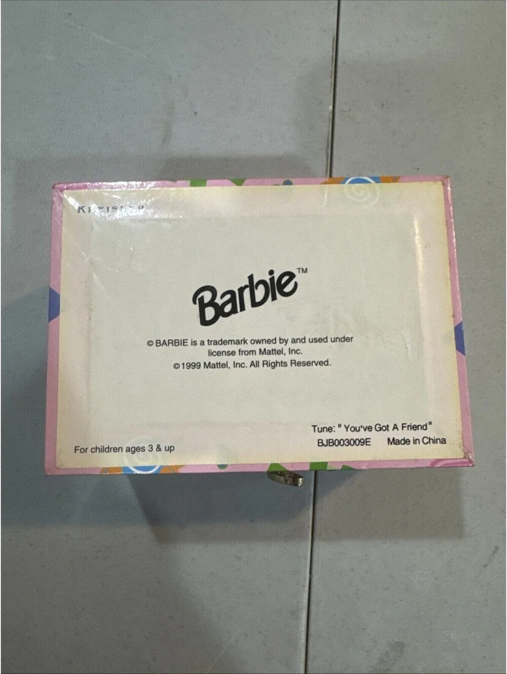 Barbie product vintage